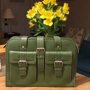 Leather Franklin Covey women’s briefcase bag purse